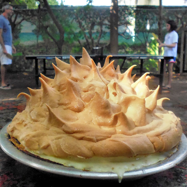 Key lime pie and ping-pong